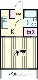 サンライズ北原【2階】の間取り