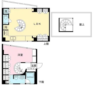 S4S BLDG エスフォーエスビル【5階】の間取り