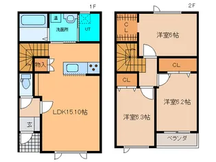 北海道帯広市西十一条南26【一戸建】の間取り