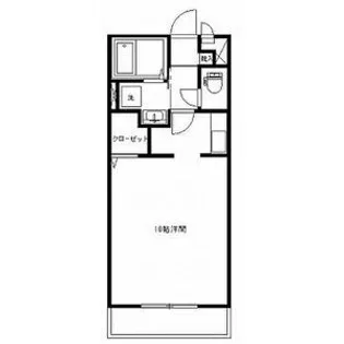 栃木県下野市医大前1【アパート】の間取り