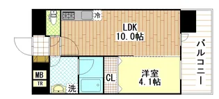 Grand Luce【6階】の間取り