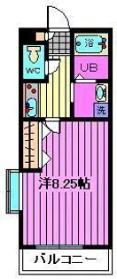 シャモニー【3階】の間取り