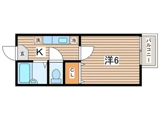 フォレストハウス【1階】の間取り