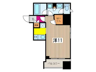 パークアクシス小伝馬町【2階】の間取り