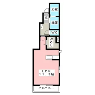 FT.PLACE【1階】の間取り