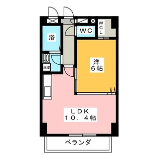 ロア金山【5階】の間取り