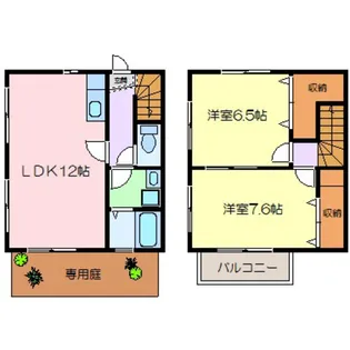 テラスコート・リヴの間取り