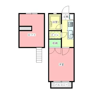 ツインヒルズ22【1階】の間取り
