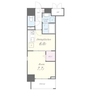 アーデルドルフ【2階】の間取り