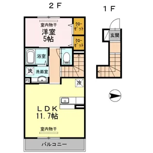 Noble Court【2階】の間取り