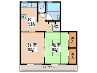 la plageIII【3階】の間取り