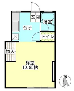 モアメゾン【1階】の間取り