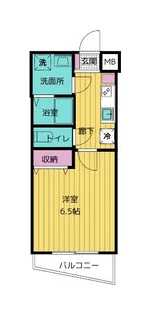 モン・シャトー松庵【1階】の間取り