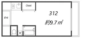 セラ玉出ウェスト【3階】の間取り