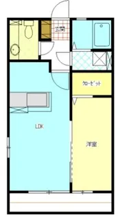 ドエル志都呂B【2階】の間取り