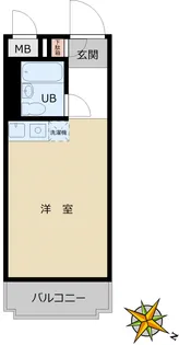 ペガサスマンション白山【3階】の間取り