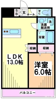 東京都杉並区和田1【マンション】の間取り