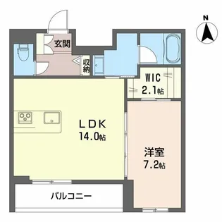 ザ・グランドオペラ 並木【3階】の間取り