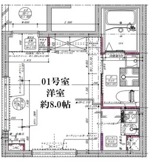ルーチェ入谷【5階】の間取り