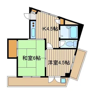 アイプレイス高野台【2階】の間取り