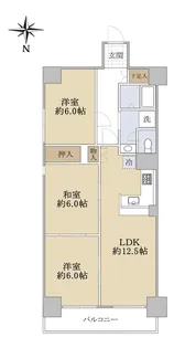 ハイトピア京町【9階】の間取り