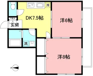 和田ビル【2階】の間取り