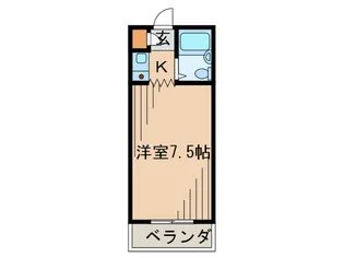 ハイムあぷりこっと【4階】の間取り