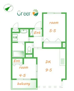コモド レジデンス【3階】の間取り
