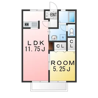 シティハイム H【2階】の間取り