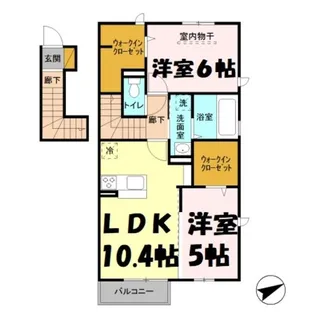 シーティオ 2【2階】の間取り