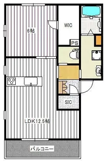 シャーメゾンSAKURA【1階】の間取り