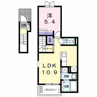 エクスクルーシブIII【2階】の間取り