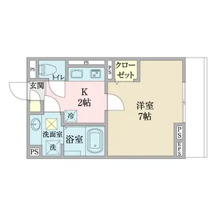 プレシャス南流山【3階】の間取り