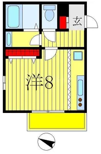エスティーヌ・ユウ【1階】の間取り