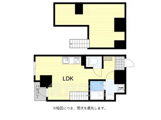 MODERN PLAZZO天神東グランM【9階】の間取り