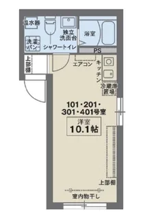 COCOFLAT中村橋【4階】の間取り