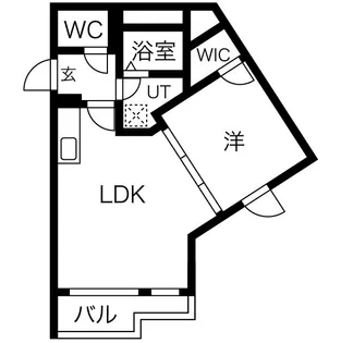 kinomori代々木上原【2階】の間取り