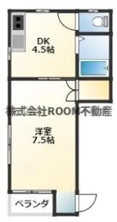 メゾンユウ【2階】の間取り