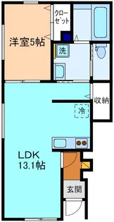 グランフロント加賀温泉駅口【1階】の間取り