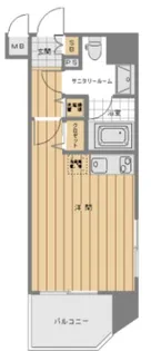 アヴァンツァーレ新宿ピアチェーレ【4階】の間取り