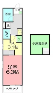 TMタウンホーム【2階】の間取り