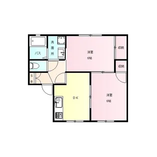 リジエール【2階】の間取り