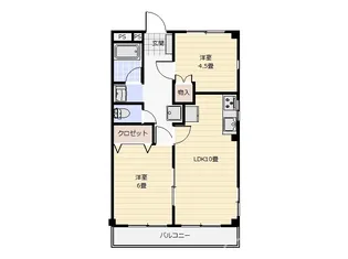 アリーズハウス【3階】の間取り