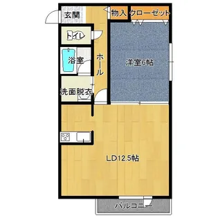 トミーハイツ【1階】の間取り
