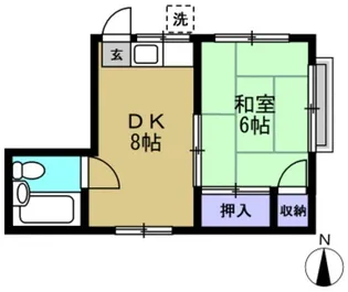多田ビル【3階】の間取り