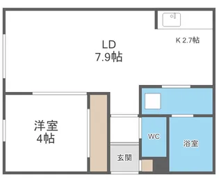 SOL【1階】の間取り