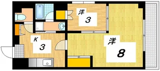 SOLEADO SENDA【7階】の間取り