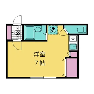 KOコーポII【1階】の間取り