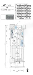 メインステージ亀戸VI【3階】の間取り