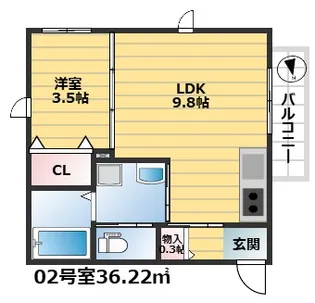 SUNCREST・旭化成ヘーベルメゾンHEBEL HAUS【1階】の間取り